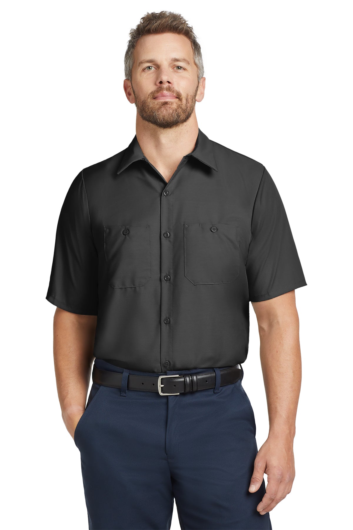 Red Kap® Short Sleeve Industrial Work Shirt – SP24