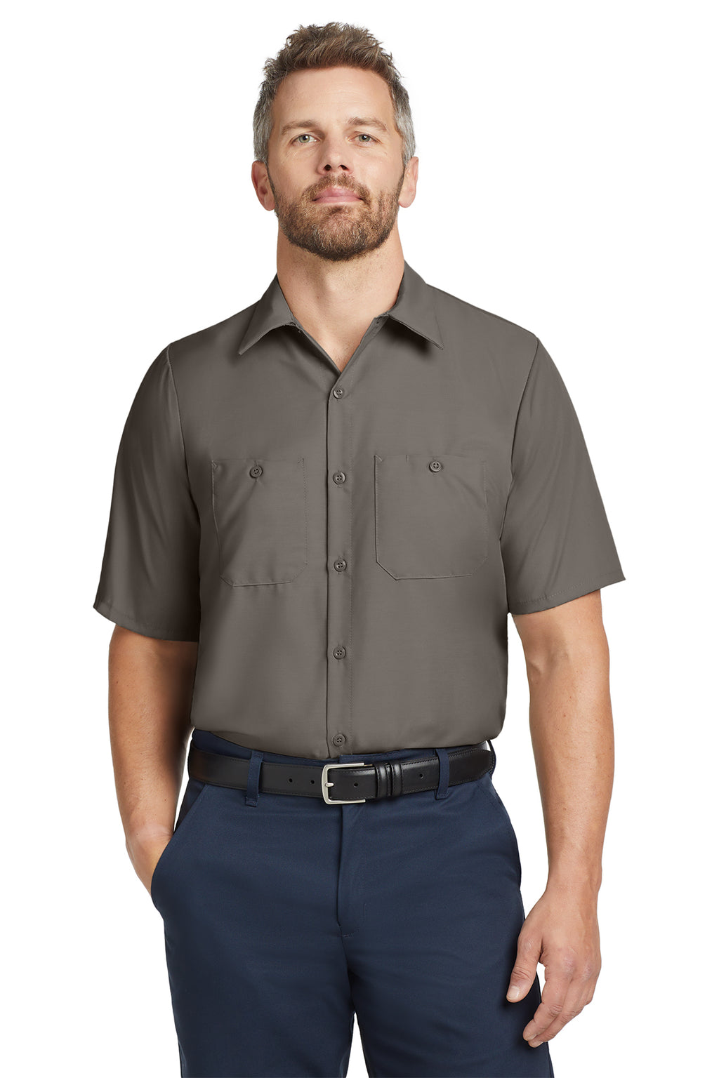 Red Kap® Short Sleeve Industrial Work Shirt – SP24