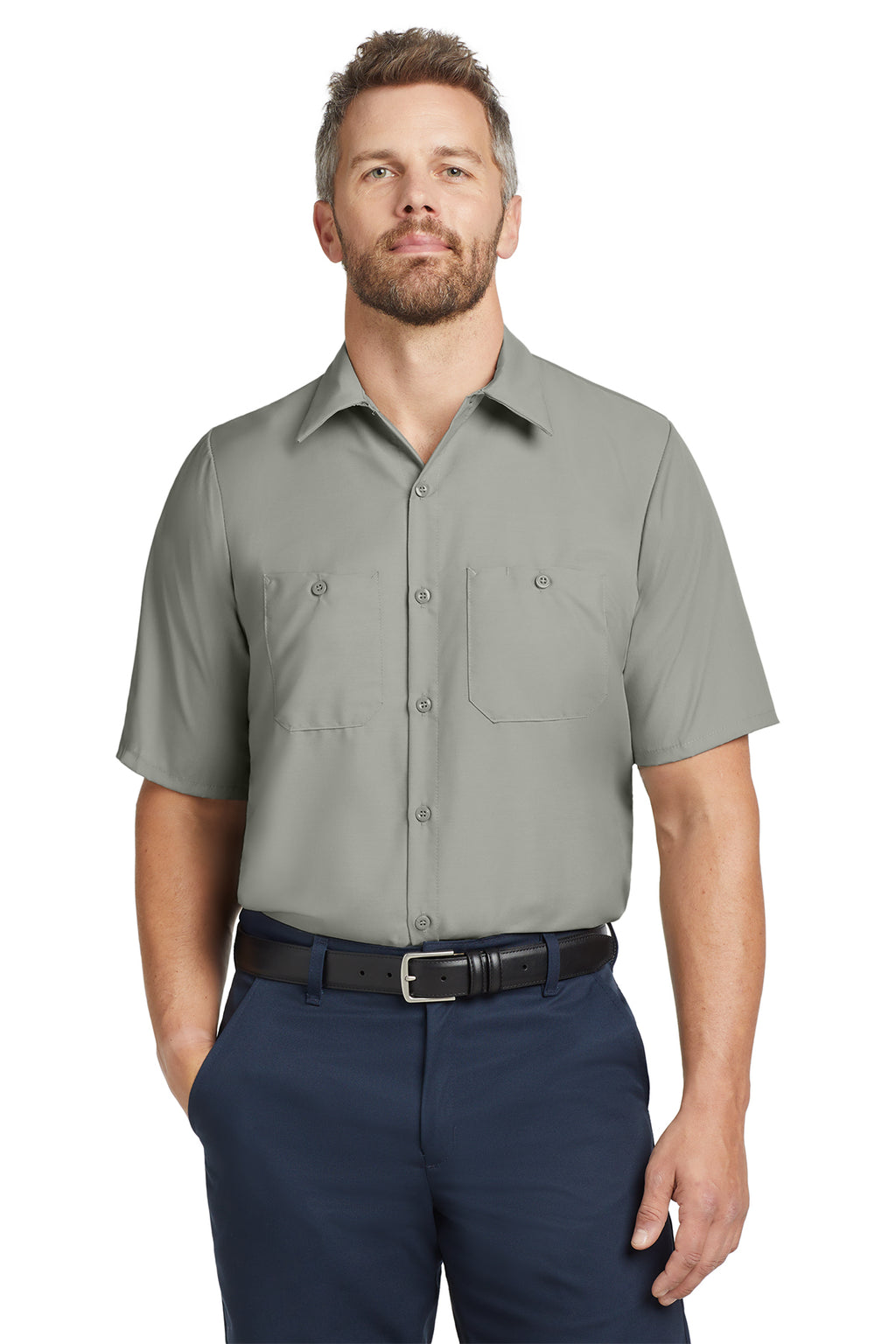 Red Kap® Short Sleeve Industrial Work Shirt – SP24