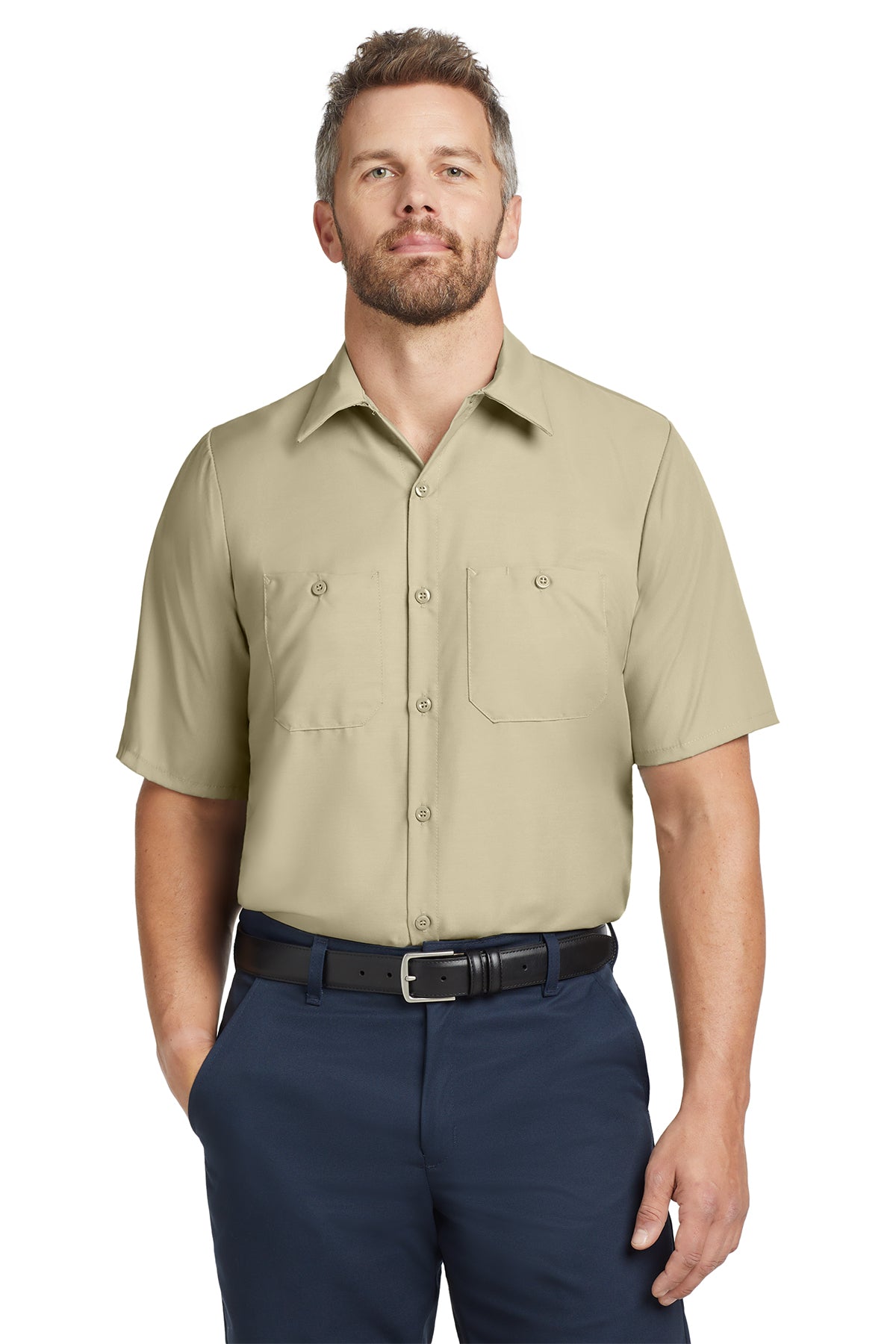 Red Kap® Short Sleeve Industrial Work Shirt – SP24