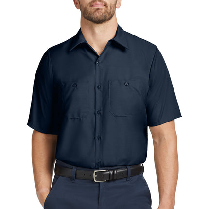 Red Kap® Short Sleeve Industrial Work Shirt – SP24