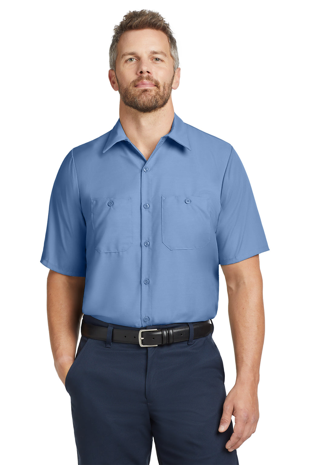 Red Kap® Short Sleeve Industrial Work Shirt – SP24