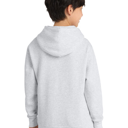 Port & Co Youth Core Fleece Pullover Hooded Sweatshirt – PC78YH