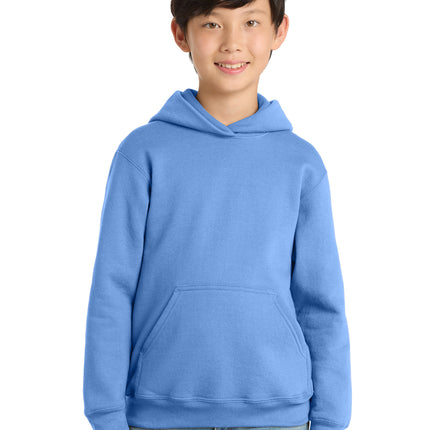 Port & Co Youth Core Fleece Pullover Hooded Sweatshirt – PC78YH