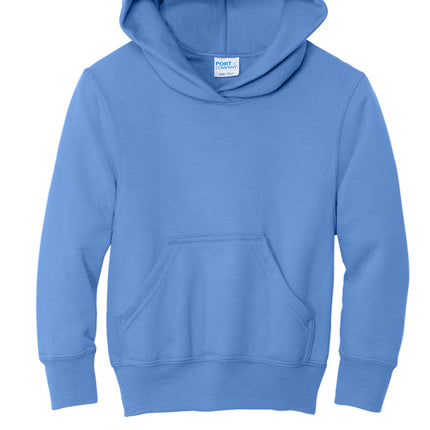 Port & Co Youth Core Fleece Pullover Hooded Sweatshirt – PC78YH