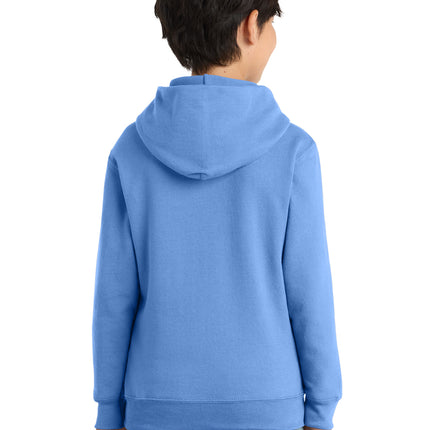 Port & Co Youth Core Fleece Pullover Hooded Sweatshirt – PC78YH