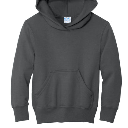 Port & Co Youth Core Fleece Pullover Hooded Sweatshirt – PC78YH