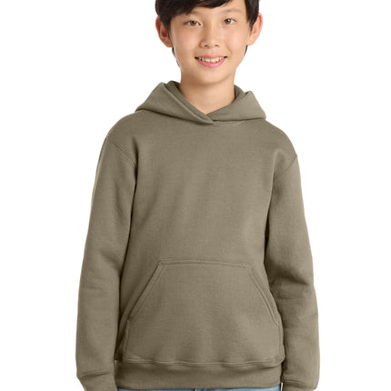 Port & Co Youth Core Fleece Pullover Hooded Sweatshirt – PC78YH