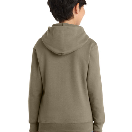 Port & Co Youth Core Fleece Pullover Hooded Sweatshirt – PC78YH