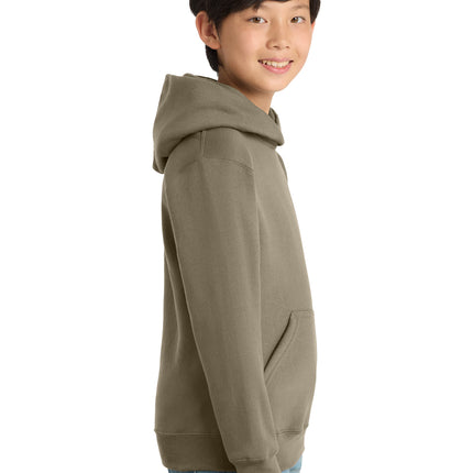 Port & Co Youth Core Fleece Pullover Hooded Sweatshirt – PC78YH