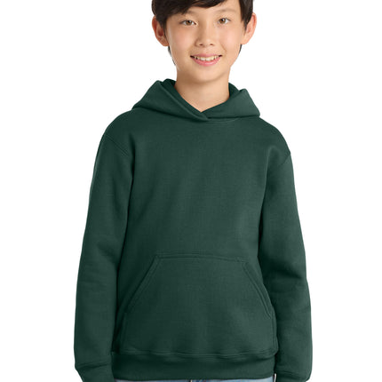 Port & Co Youth Core Fleece Pullover Hooded Sweatshirt – PC78YH