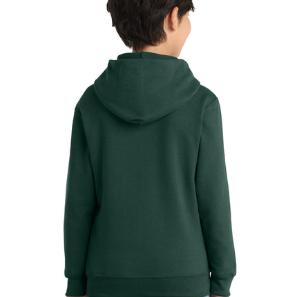 Port & Co Youth Core Fleece Pullover Hooded Sweatshirt – PC78YH