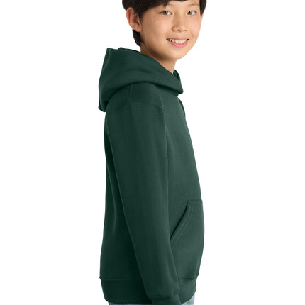 Port & Co Youth Core Fleece Pullover Hooded Sweatshirt – PC78YH