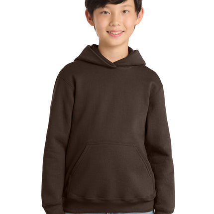 Port & Co Youth Core Fleece Pullover Hooded Sweatshirt – PC78YH