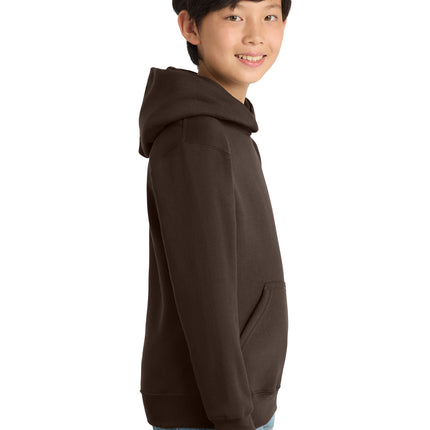 Port & Co Youth Core Fleece Pullover Hooded Sweatshirt – PC78YH