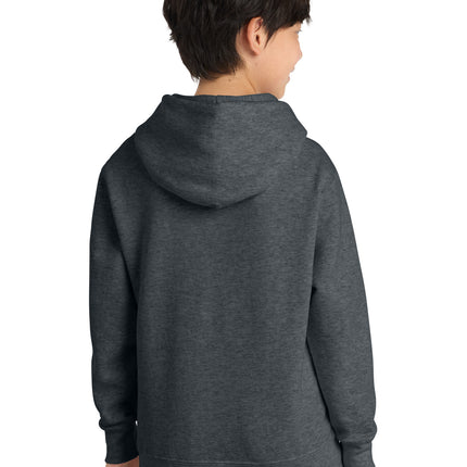 Port & Co Youth Core Fleece Pullover Hooded Sweatshirt – PC78YH