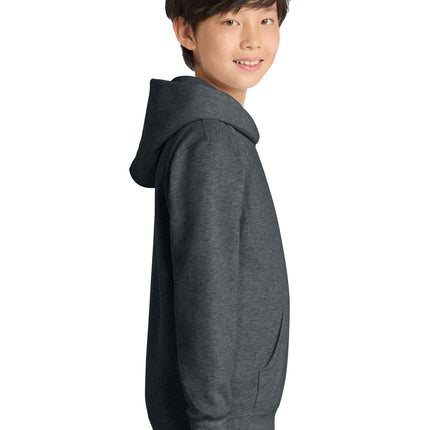 Port & Co Youth Core Fleece Pullover Hooded Sweatshirt – PC78YH