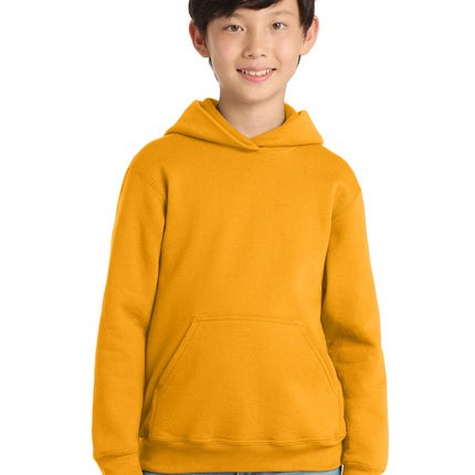 Port & Co Youth Core Fleece Pullover Hooded Sweatshirt – PC78YH