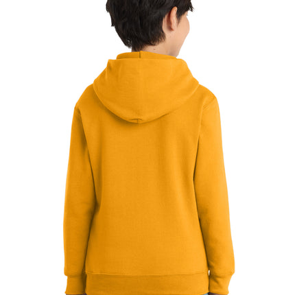 Port & Co Youth Core Fleece Pullover Hooded Sweatshirt – PC78YH