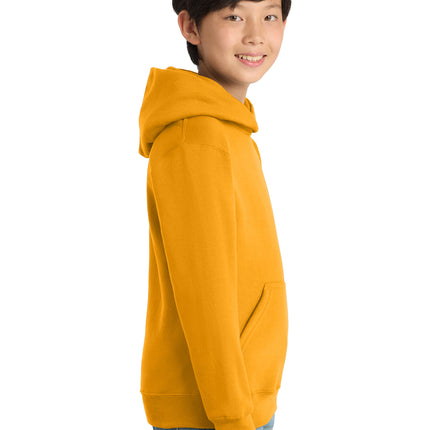 Port & Co Youth Core Fleece Pullover Hooded Sweatshirt – PC78YH