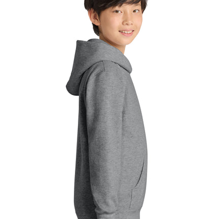 Port & Co Youth Core Fleece Pullover Hooded Sweatshirt – PC78YH