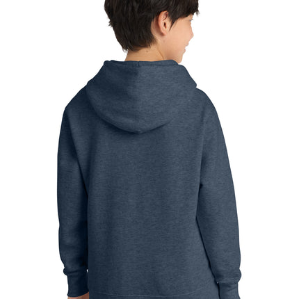 Port & Co Youth Core Fleece Pullover Hooded Sweatshirt – PC78YH