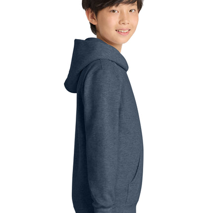 Port & Co Youth Core Fleece Pullover Hooded Sweatshirt – PC78YH