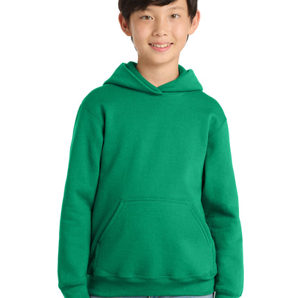 Port & Co Youth Core Fleece Pullover Hooded Sweatshirt – PC78YH