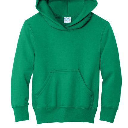 Port & Co Youth Core Fleece Pullover Hooded Sweatshirt – PC78YH