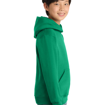 Port & Co Youth Core Fleece Pullover Hooded Sweatshirt – PC78YH