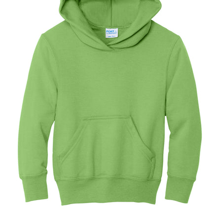 Port & Co Youth Core Fleece Pullover Hooded Sweatshirt – PC78YH