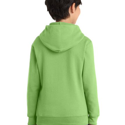 Port & Co Youth Core Fleece Pullover Hooded Sweatshirt – PC78YH