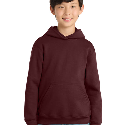 Port & Co Youth Core Fleece Pullover Hooded Sweatshirt – PC78YH