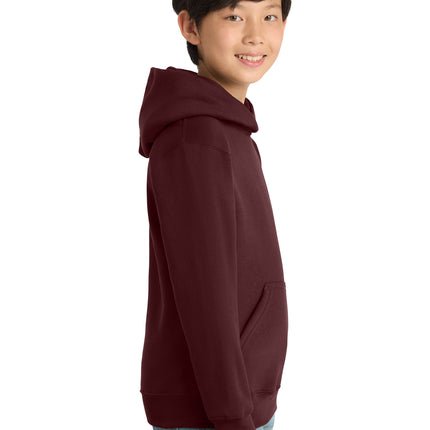 Port & Co Youth Core Fleece Pullover Hooded Sweatshirt – PC78YH