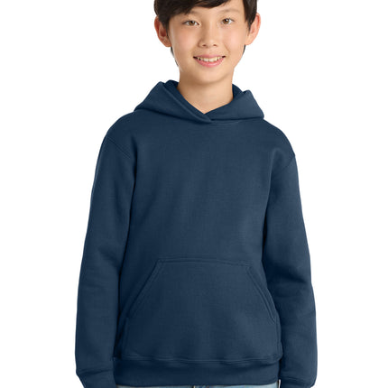 Port & Co Youth Core Fleece Pullover Hooded Sweatshirt – PC78YH