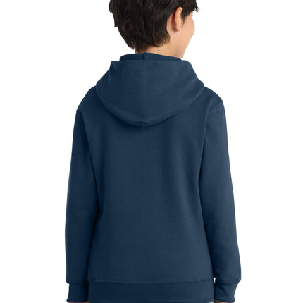 Port & Co Youth Core Fleece Pullover Hooded Sweatshirt – PC78YH