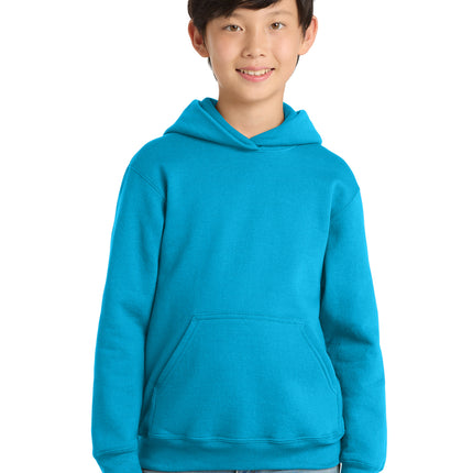 Port & Co Youth Core Fleece Pullover Hooded Sweatshirt – PC78YH