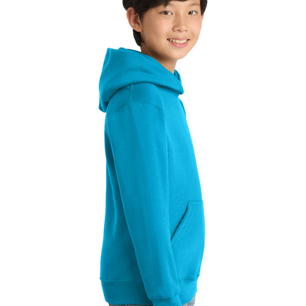 Port & Co Youth Core Fleece Pullover Hooded Sweatshirt – PC78YH
