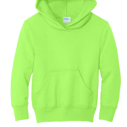 Port & Co Youth Core Fleece Pullover Hooded Sweatshirt – PC78YH