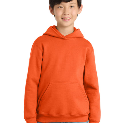 Port & Co Youth Core Fleece Pullover Hooded Sweatshirt – PC78YH