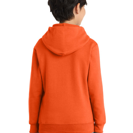Port & Co Youth Core Fleece Pullover Hooded Sweatshirt – PC78YH