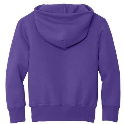 Port & Co Youth Core Fleece Pullover Hooded Sweatshirt – PC78YH