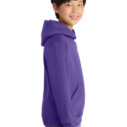 Port & Co Youth Core Fleece Pullover Hooded Sweatshirt – PC78YH