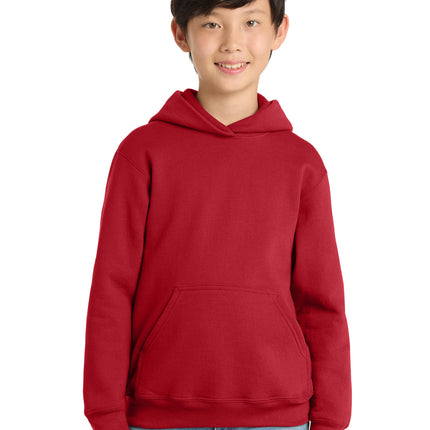 Port & Co Youth Core Fleece Pullover Hooded Sweatshirt – PC78YH