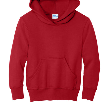 Port & Co Youth Core Fleece Pullover Hooded Sweatshirt – PC78YH