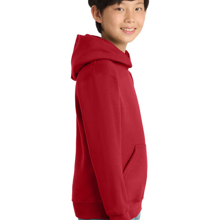 Port & Co Youth Core Fleece Pullover Hooded Sweatshirt – PC78YH