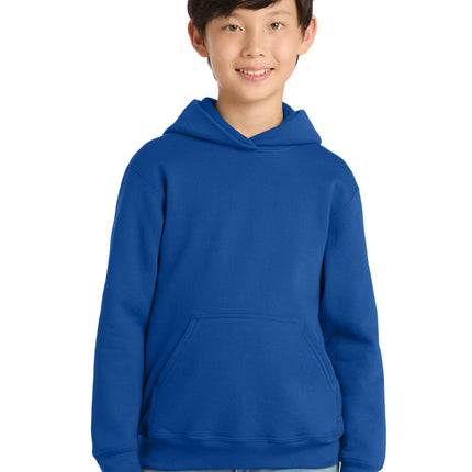 Port & Co Youth Core Fleece Pullover Hooded Sweatshirt – PC78YH