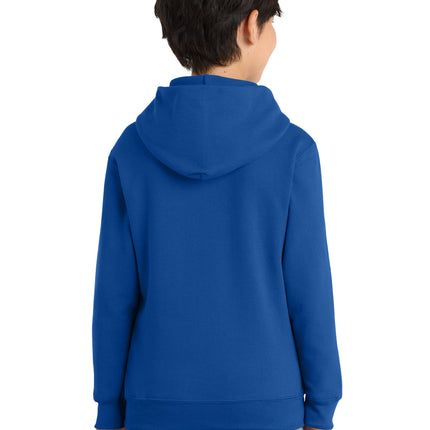 Port & Co Youth Core Fleece Pullover Hooded Sweatshirt – PC78YH
