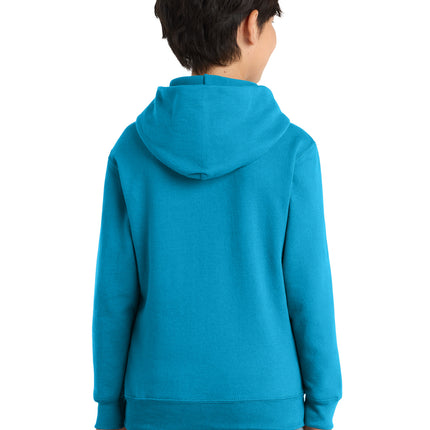 Port & Co Youth Core Fleece Pullover Hooded Sweatshirt – PC78YH