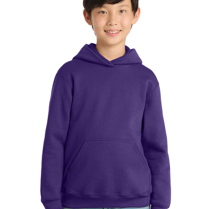 Port & Co Youth Core Fleece Pullover Hooded Sweatshirt – PC78YH